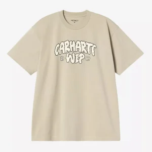 Camiseta Carhartt WIP Cloud Script Beige