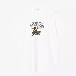 Camiseta Carhartt WIP Duck Duck Blanca Hombre