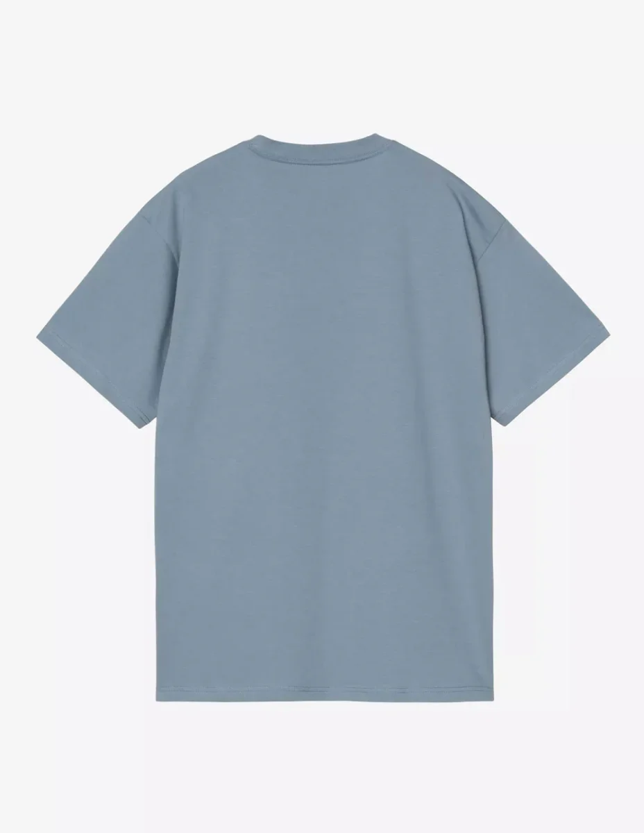 Camiseta Carhartt WIP Duck Duck Azul Hombre - Imagen 3