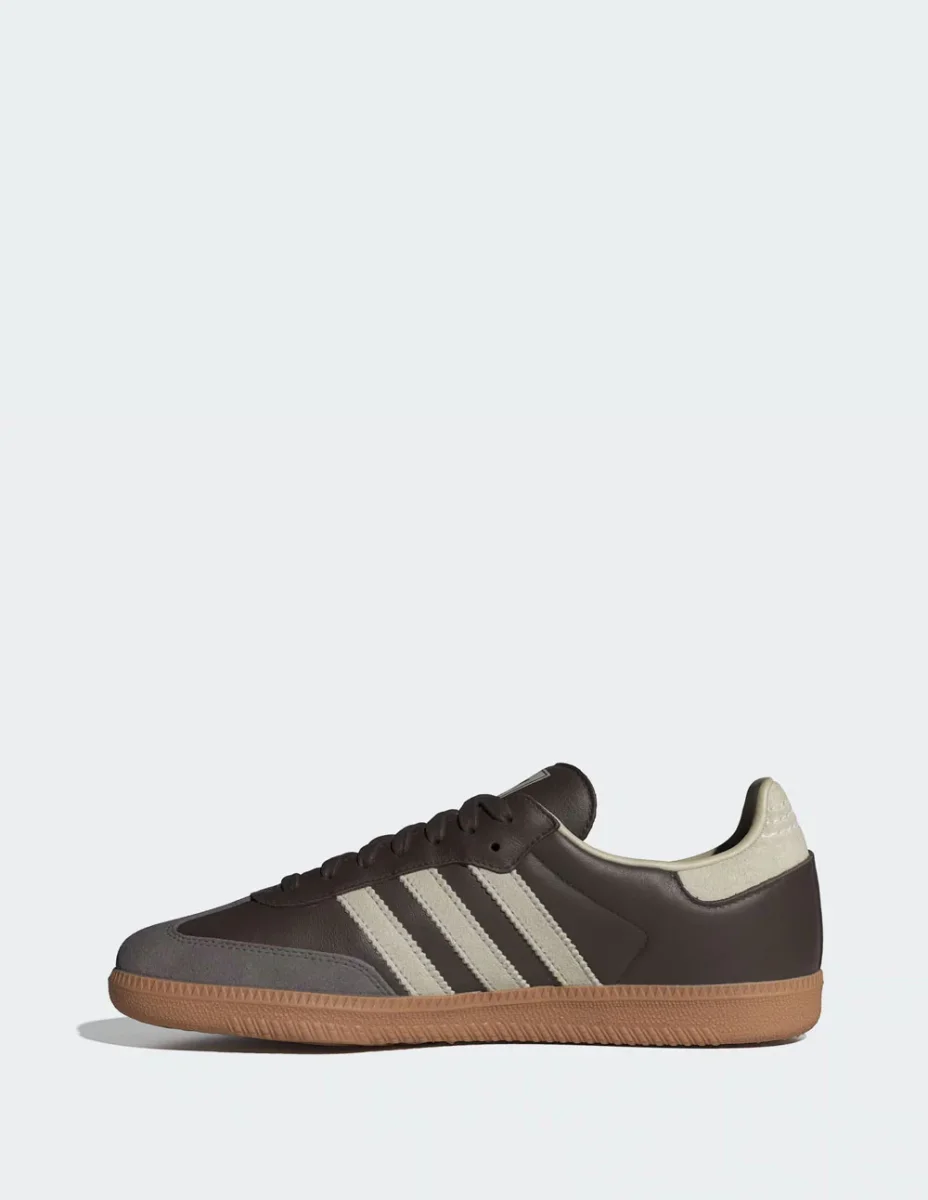adidas Samba OG Marrones y Grises Unisex - Imagen 3
