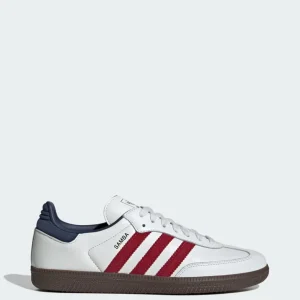 adidas Samba OG Blancas y Rojas Unisex
