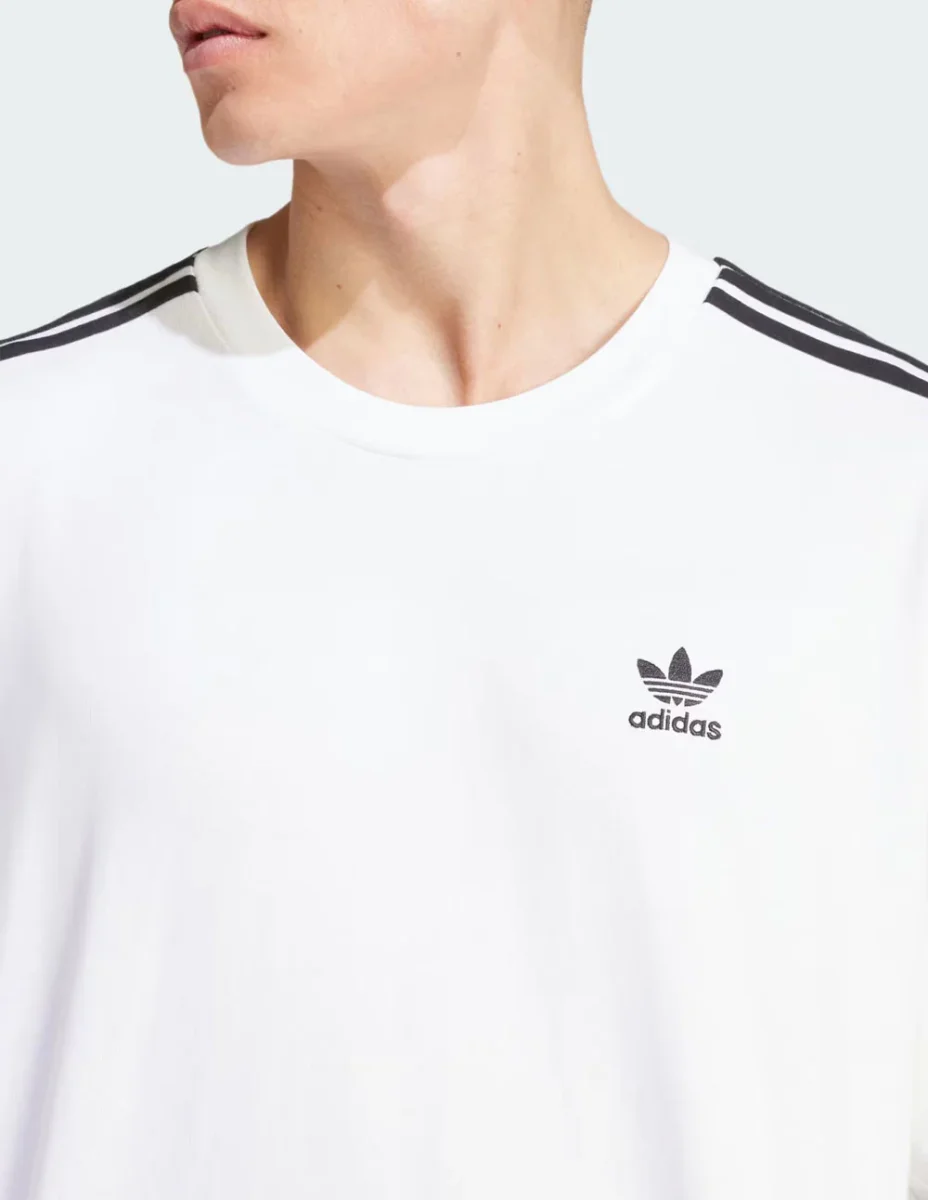 Camiseta adidas Oversized Blanca Hombre - Imagen 4