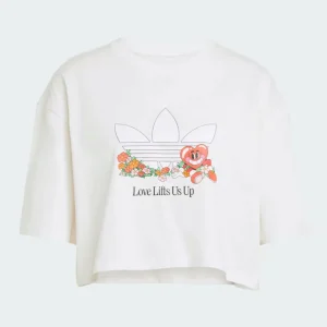 Camiseta adidas Graphic Blanca Mujer