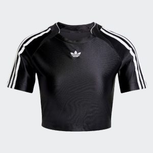 Camiseta adidas Teamgeist Baby Negra Mujer