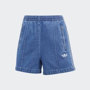 Pantalón Corto adidas Firebirds Denim Azul Mujer