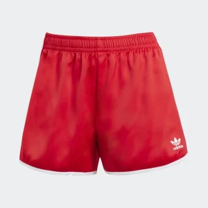 Pantalón Corto adidas Adicolor Sprinter Rojo Mujer