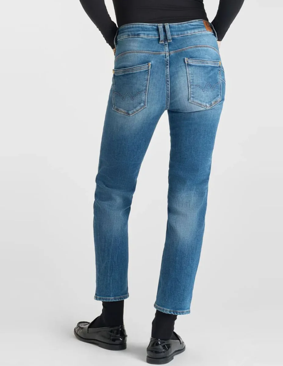 Pantalón Vaquero Le Temps des Cerises Pulp Azul Mujer - Imagen 3