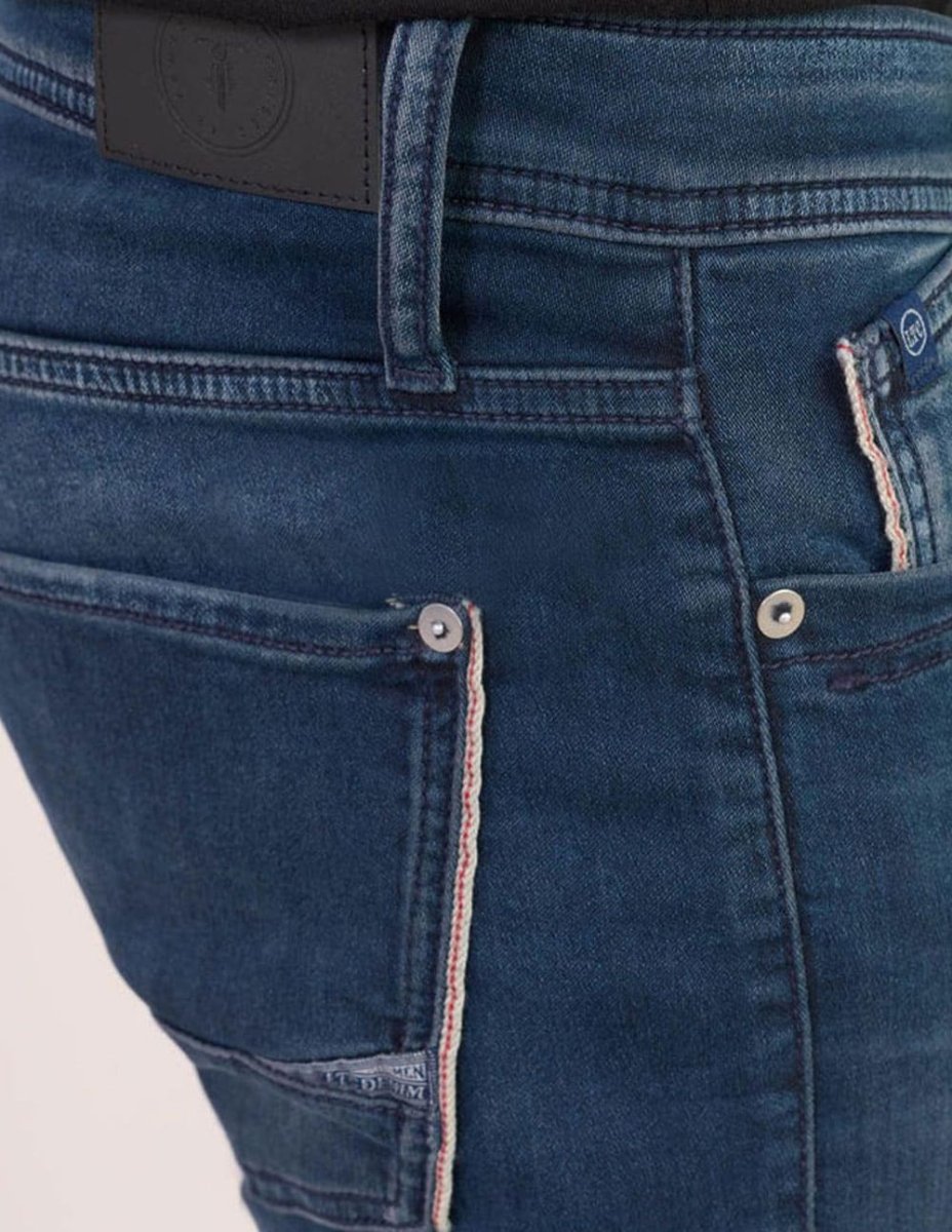 Pantalón Vaquero Le Temps des Cerises 700/11 Azul Hombre - Imagen 6