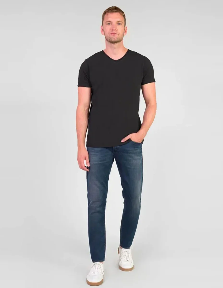 Pantalón Vaquero Le Temps des Cerises 700/11 Azul Hombre - Imagen 7