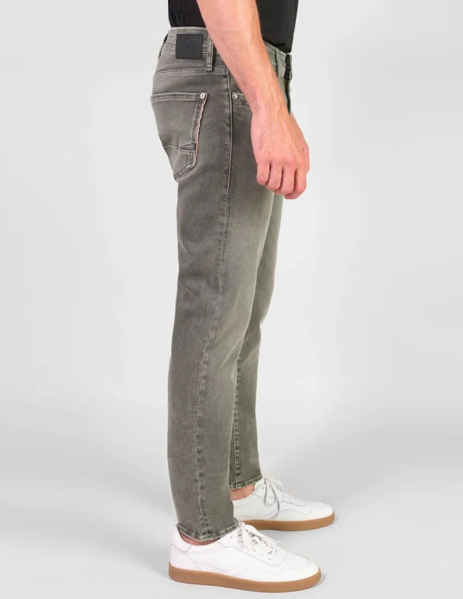 Pantalón Vaquero Le Temps des Cerises 700/11 Gris Hombre - Imagen 3