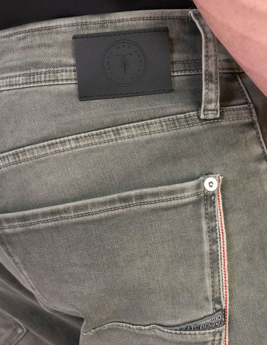 Pantalón Vaquero Le Temps des Cerises 700/11 Gris Hombre - Imagen 7