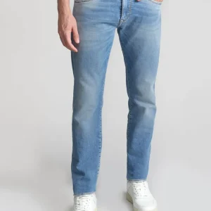 Pantalón Vaquero Le Temps des Cerises Jogg Azul Hombre