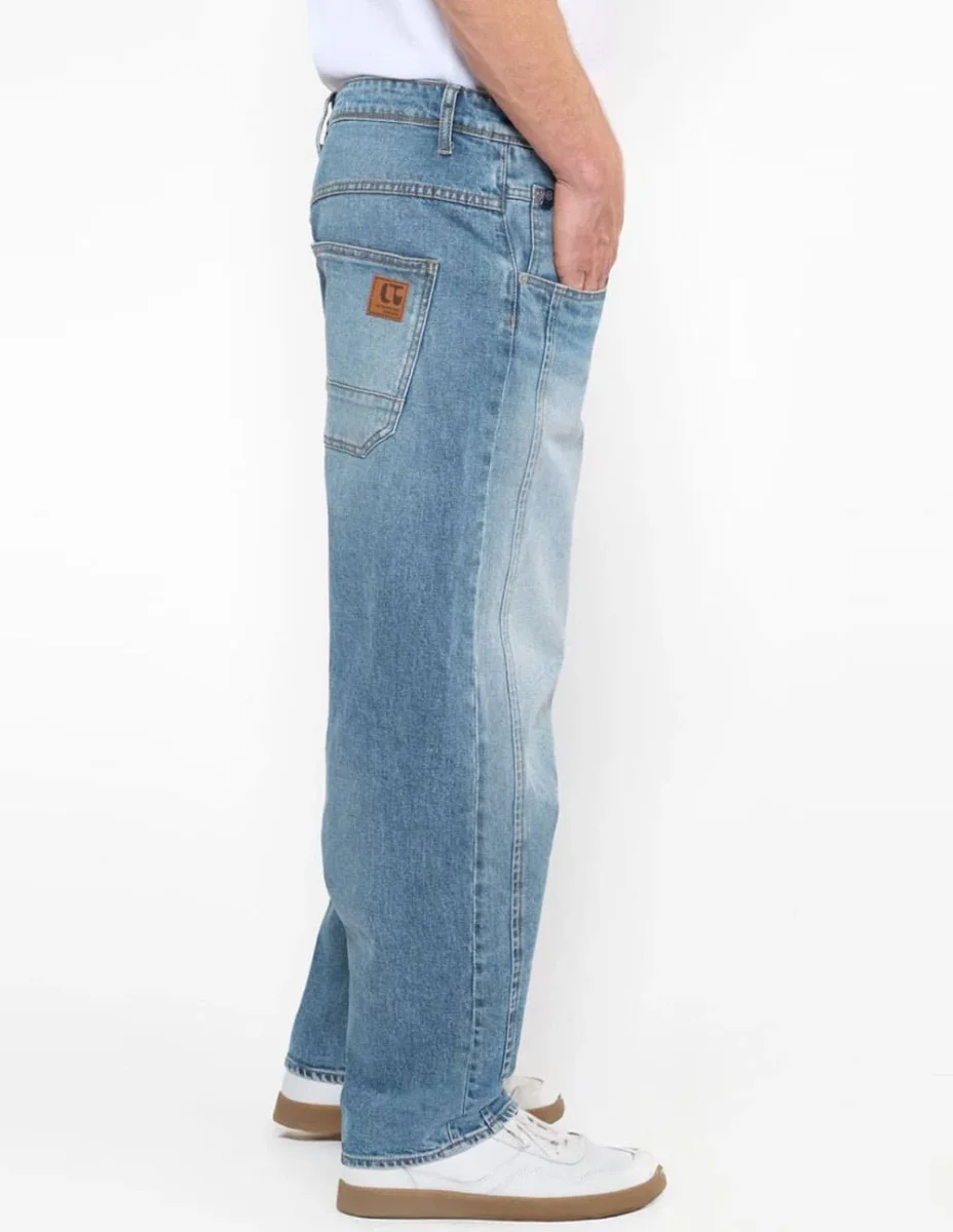 Pantalón Vaquero Le Temps des Cerises Hobo One Azul Hombre - Imagen 3