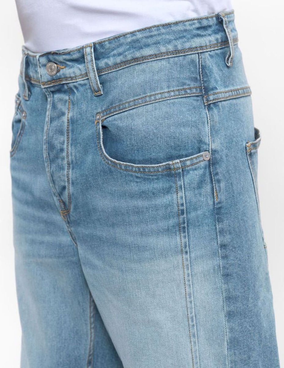 Pantalón Vaquero Le Temps des Cerises Hobo One Azul Hombre - Imagen 5