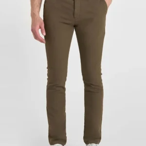 Pantalón Chino Le Temps des Cerises Kurt Marrón Hombre