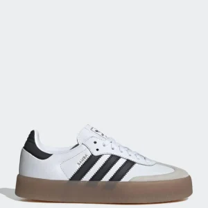 adidas Sambae Blancas y Negras Mujer