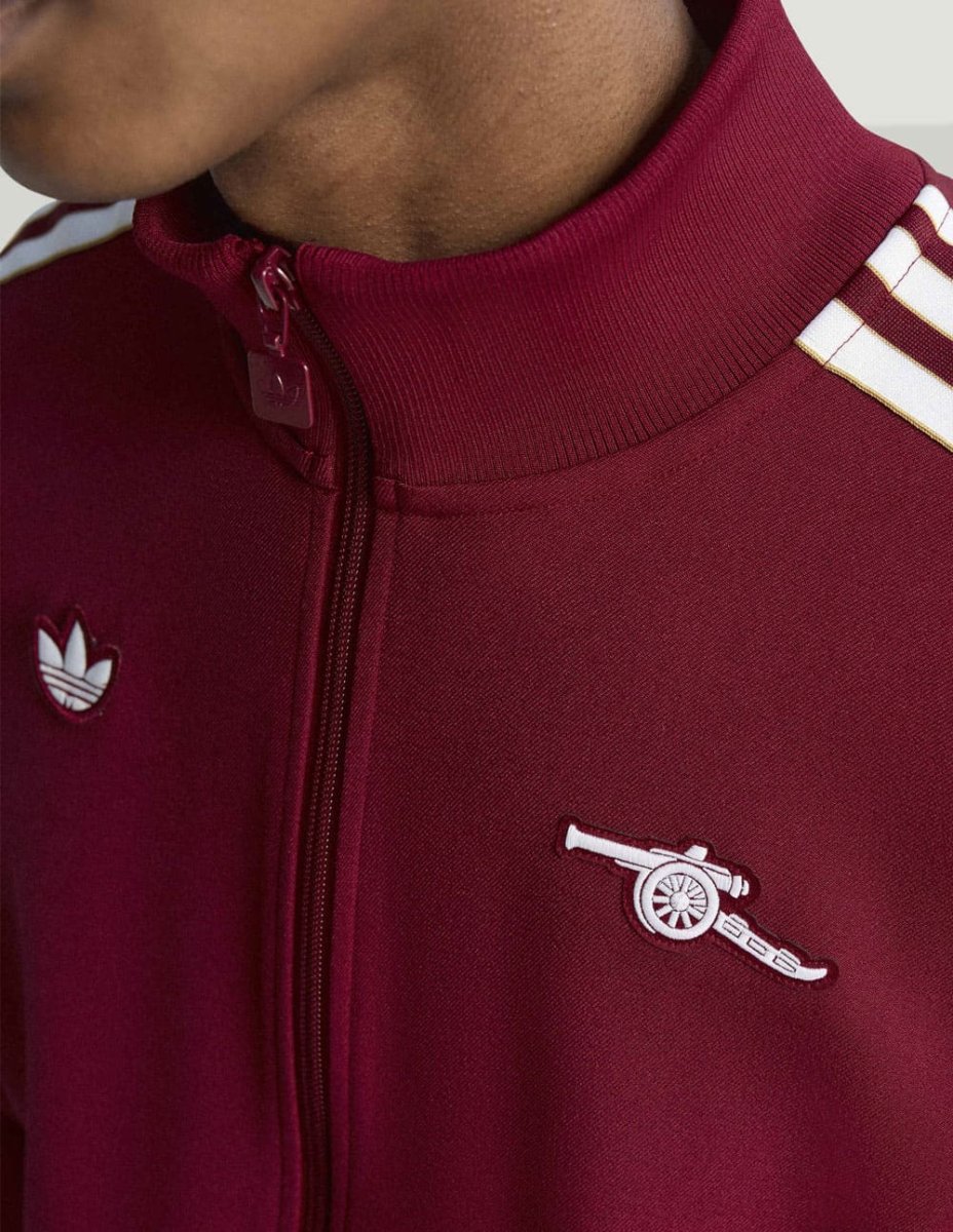 Chaqueta adidas Arsenal Terrace Icons Burdeos Hombre - Imagen 4