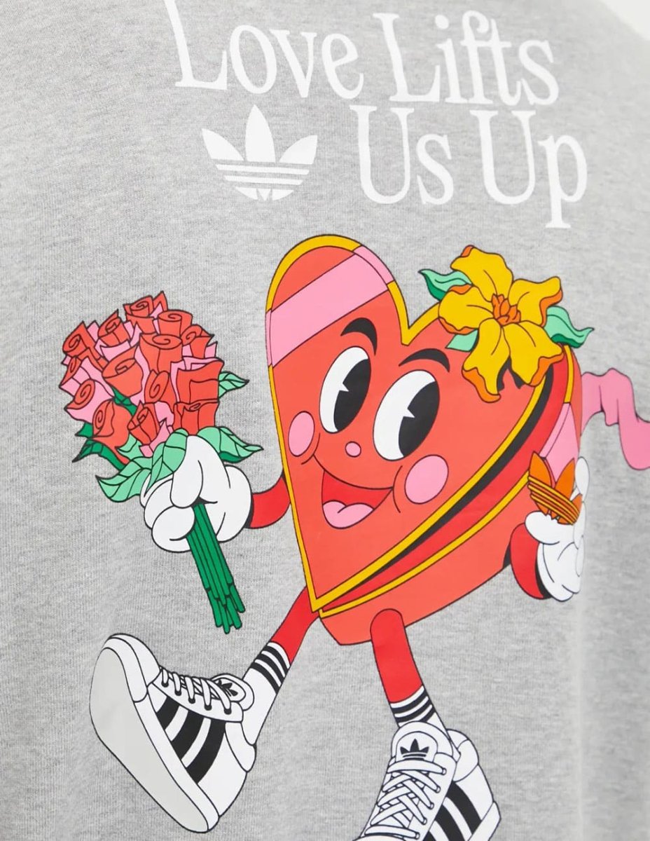 Sudadera con Capucha adidas MBN Gris Hombre - Imagen 5