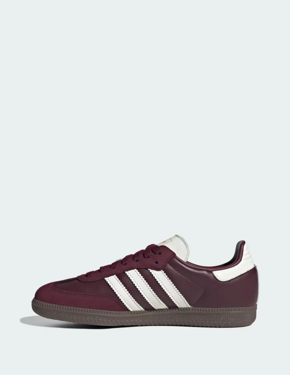 adidas Samba OG Burdeos Mujer - Imagen 3