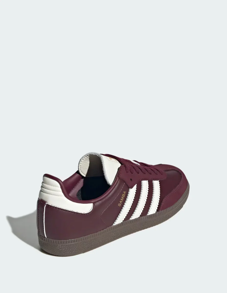 adidas Samba OG Burdeos Mujer - Imagen 5