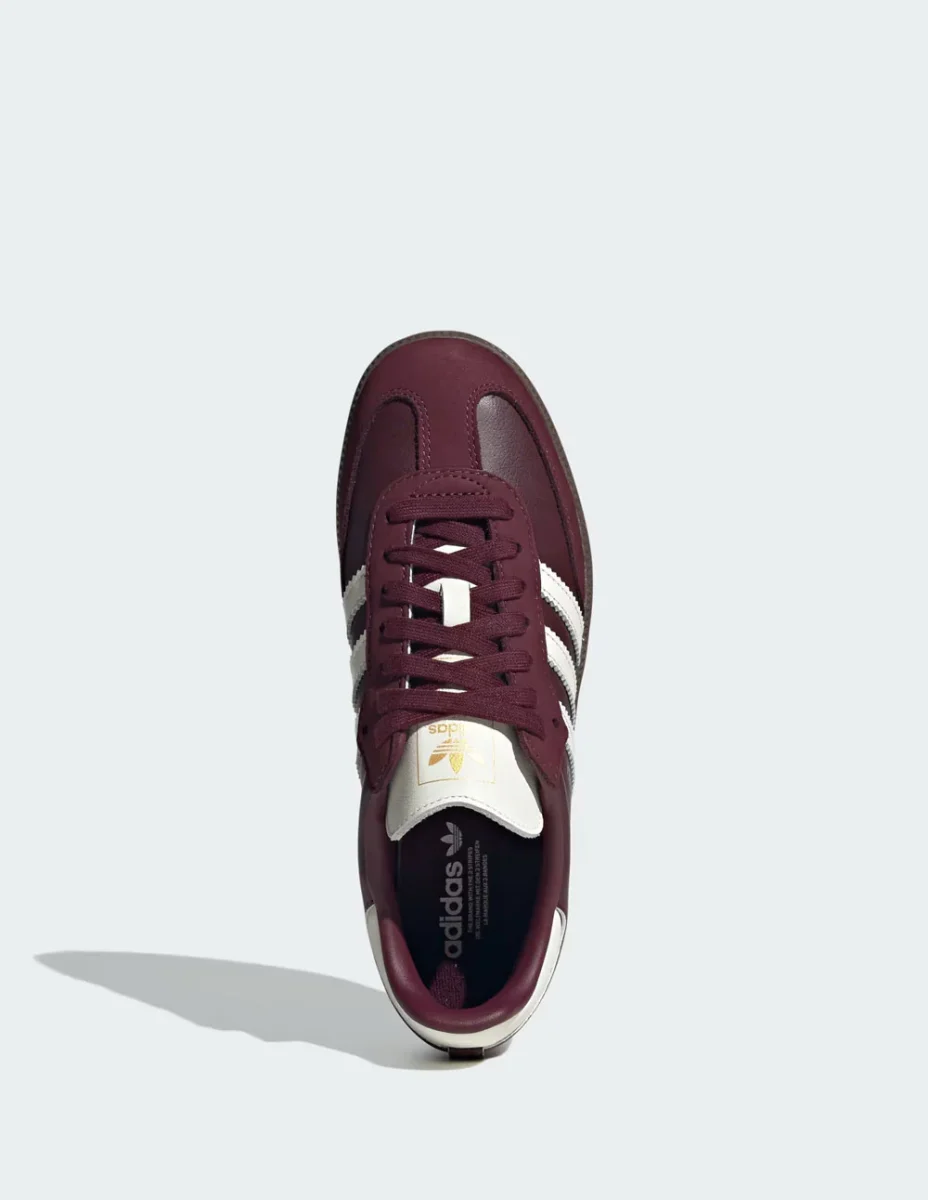 adidas Samba OG Burdeos Mujer - Imagen 7