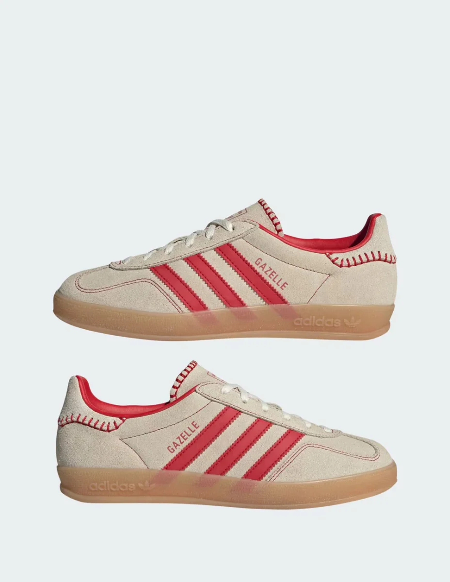 adidas Gazelle Indoor Beiges Mujer - Imagen 7