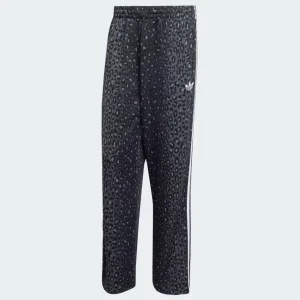 Pantalón adidas Firebird Loose Leopard Negro Hombre