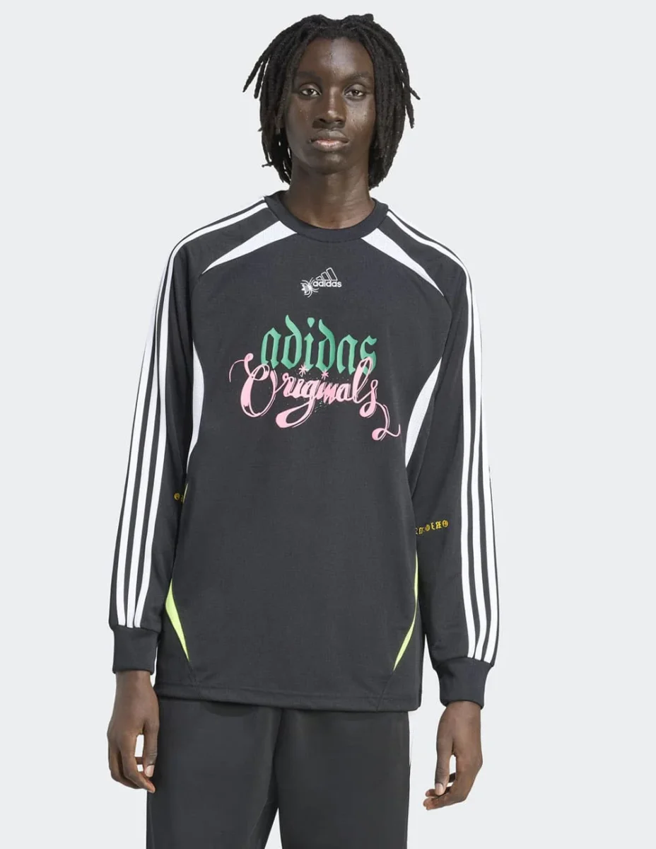 Camiseta adidas Spiders Goalkeeper Negra Hombre - Imagen 3