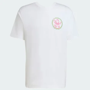 Camiseta adidas Trefoil Series Loose Blanca Hombre
