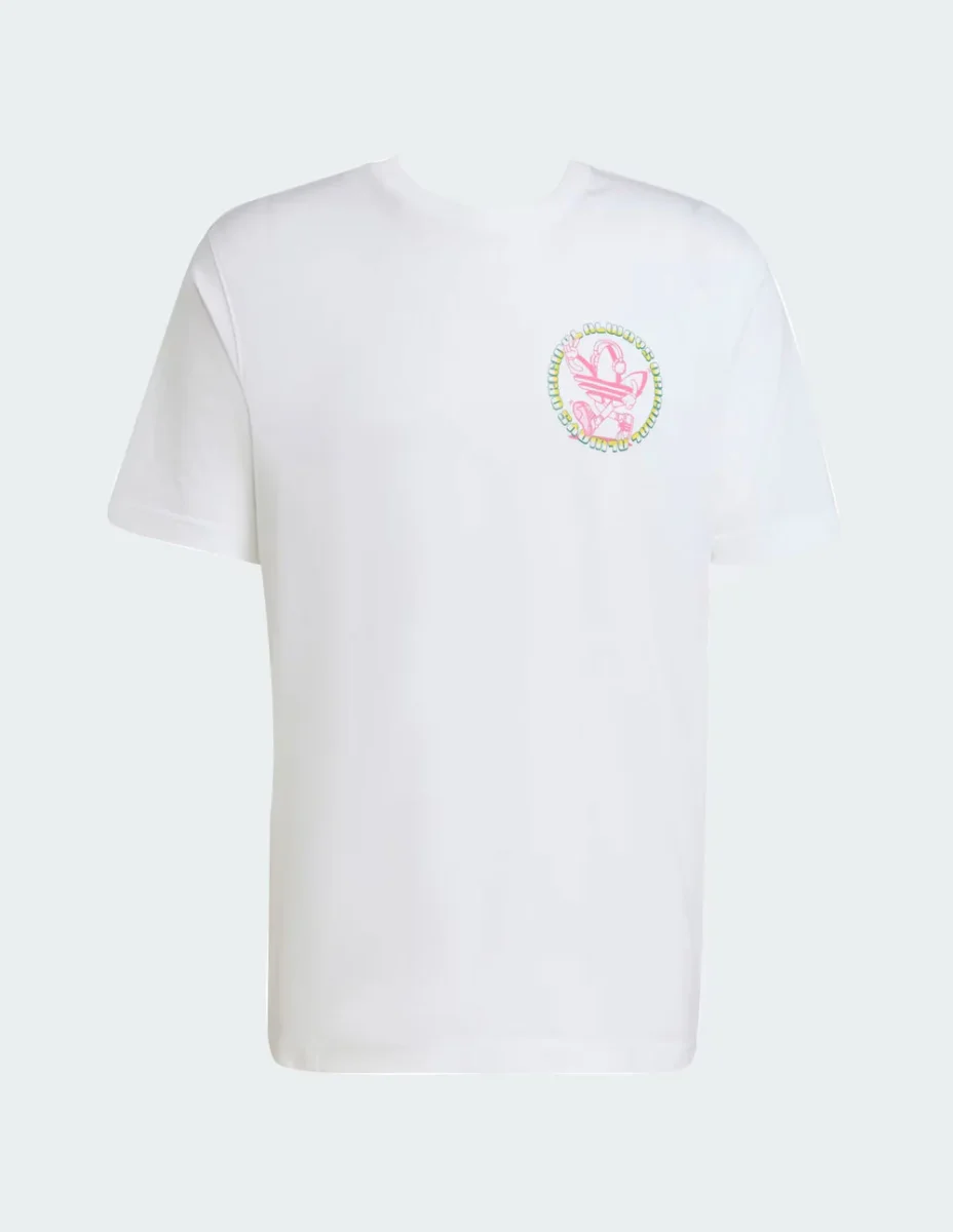 Camiseta adidas Trefoil Series Loose Blanca Hombre