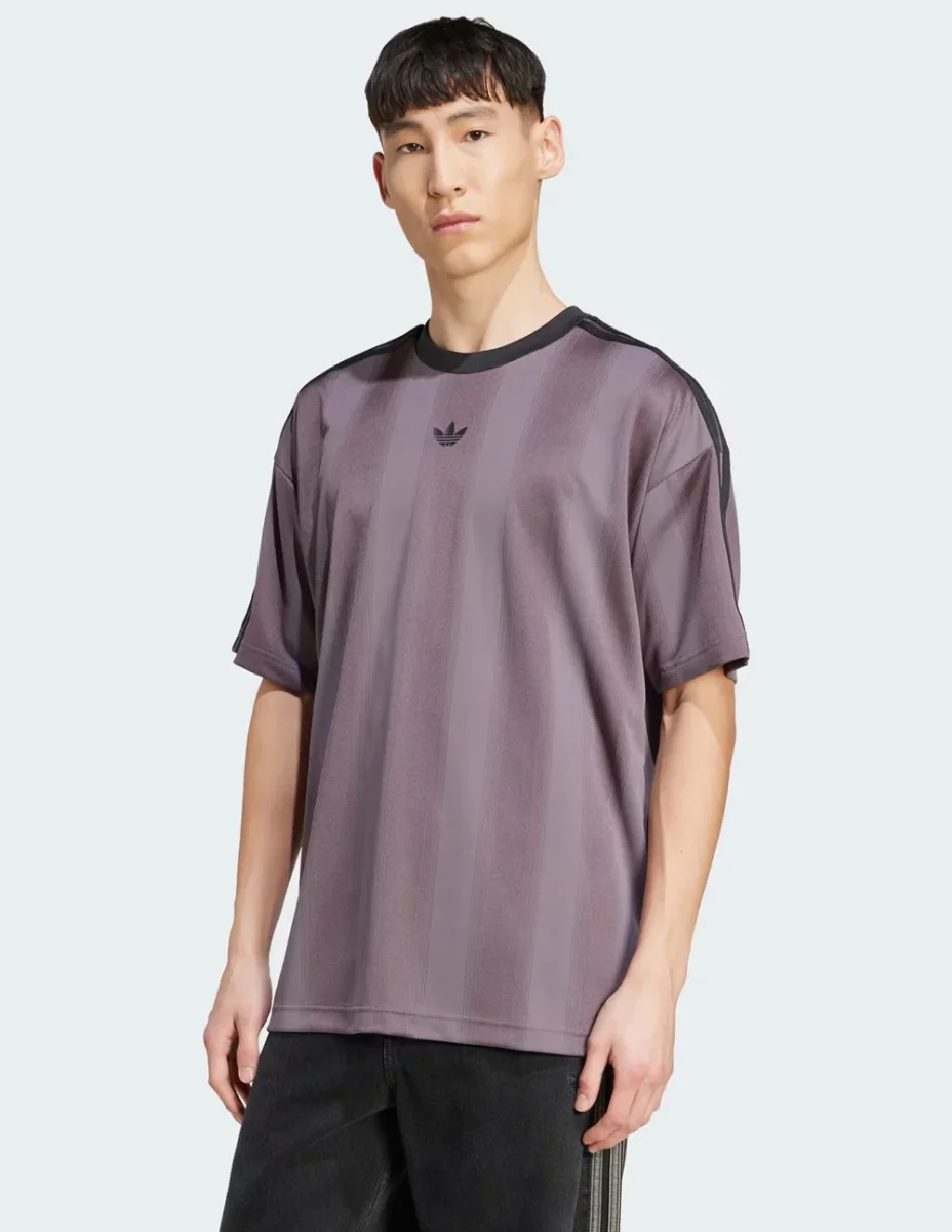 Camiseta adidas Jacquard Gris Hombre - Imagen 3