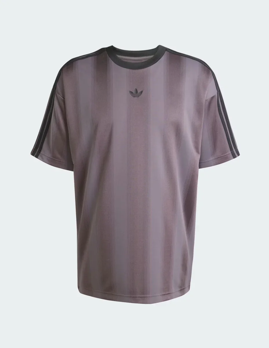 Camiseta adidas Jacquard Gris Hombre - Imagen 2
