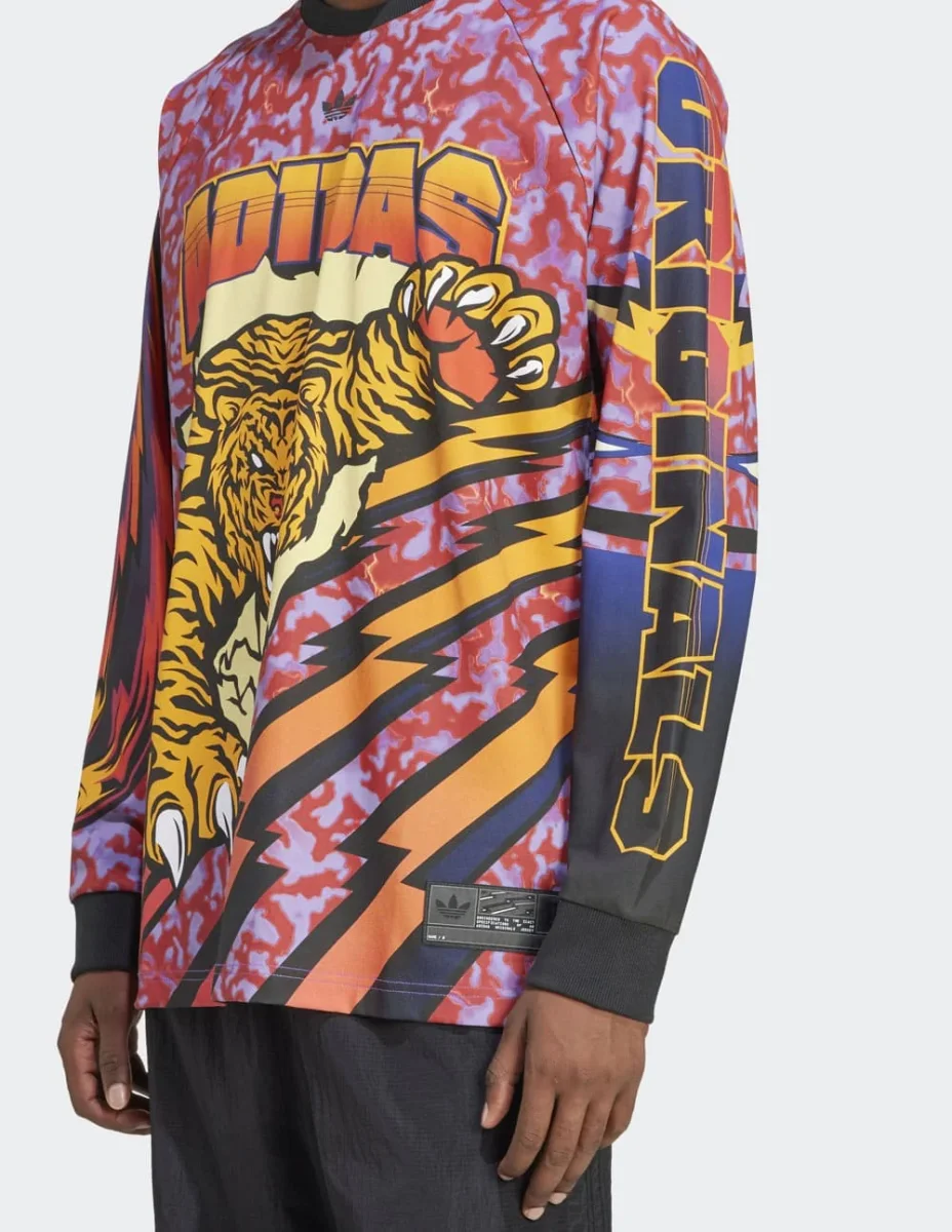 Camiseta adidas Adilenium Season 3 Graphic Multicolor Hombre - Imagen 4