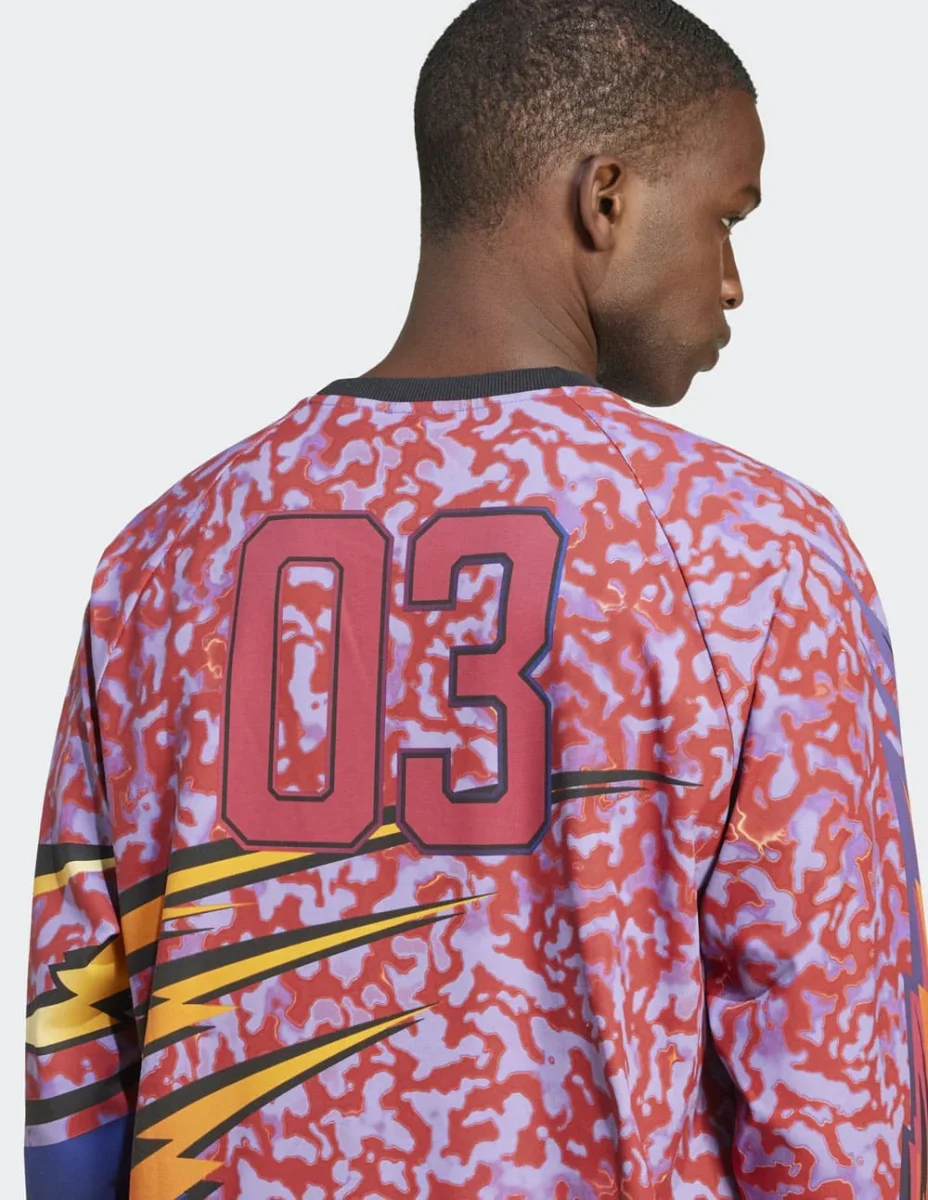 Camiseta adidas Adilenium Season 3 Graphic Multicolor Hombre - Imagen 6