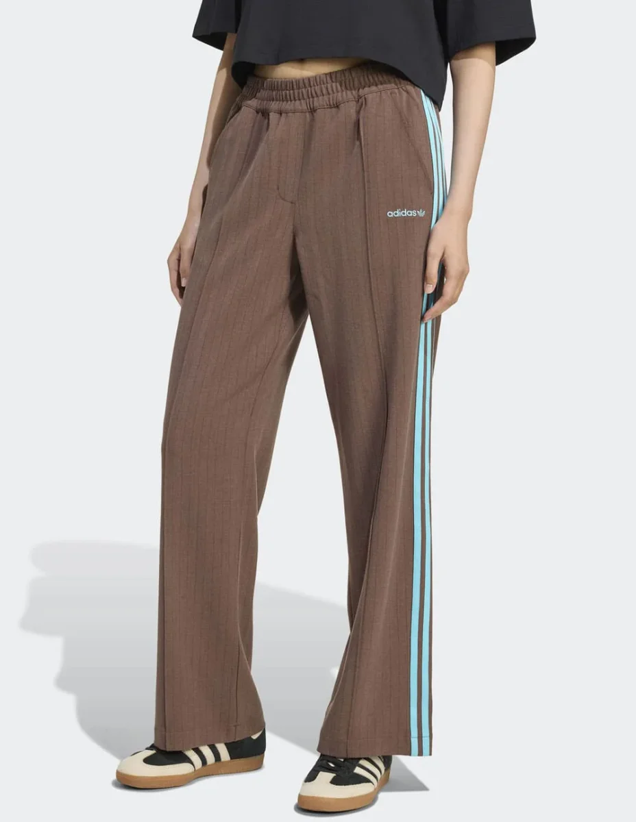 Pantalón adidas Tailored Marrón Mujer - Imagen 3