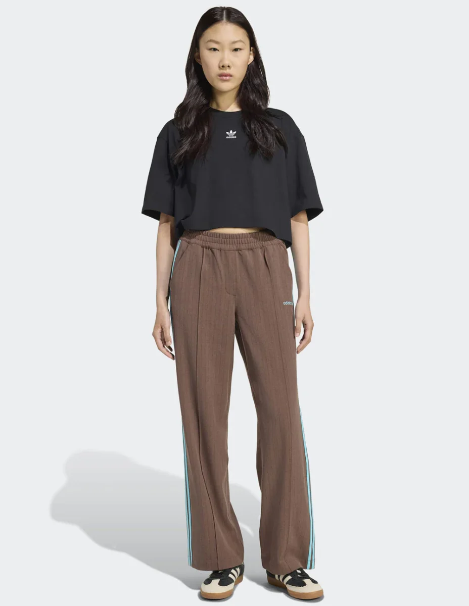 Pantalón adidas Tailored Marrón Mujer - Imagen 7