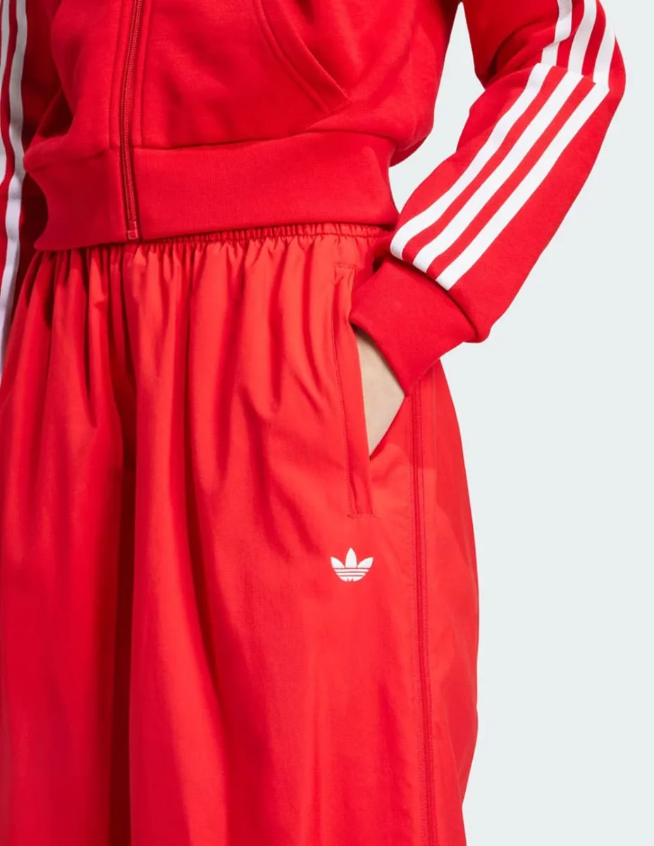 Pantalón adidas Adilenium Season 3 Zip Rojo Mujer - Imagen 3
