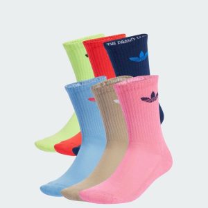 Calcetines adidas Trefoil Cushion 6 Pack Multicolor Unisex