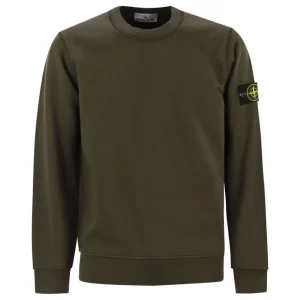 Sudadera Stone Island Logo Patch Verde Hombre
