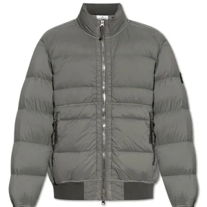 Plumas Stone Island Seamless Tunnel Nylon Down-Tc Gris Hombre