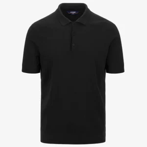 Polo K-Way Pleyne Negro Hombre