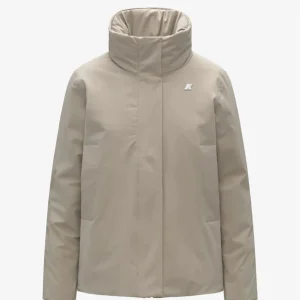 Chaqueta K-Way Marlette ST Warm Beige Mujer