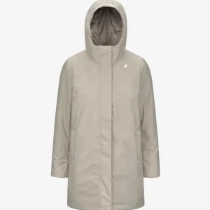 Parka K-Way Sophie Gris Mujer
