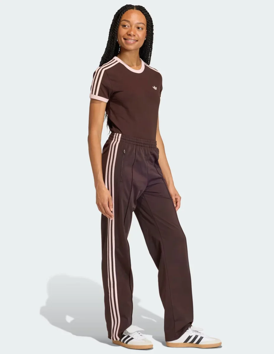 Pantalón adidas Firebird Classic Marrón Mujer - Imagen 6