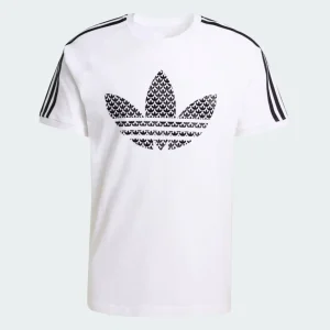 Camista adidas Monogram Infill 3S Blanca Hombre