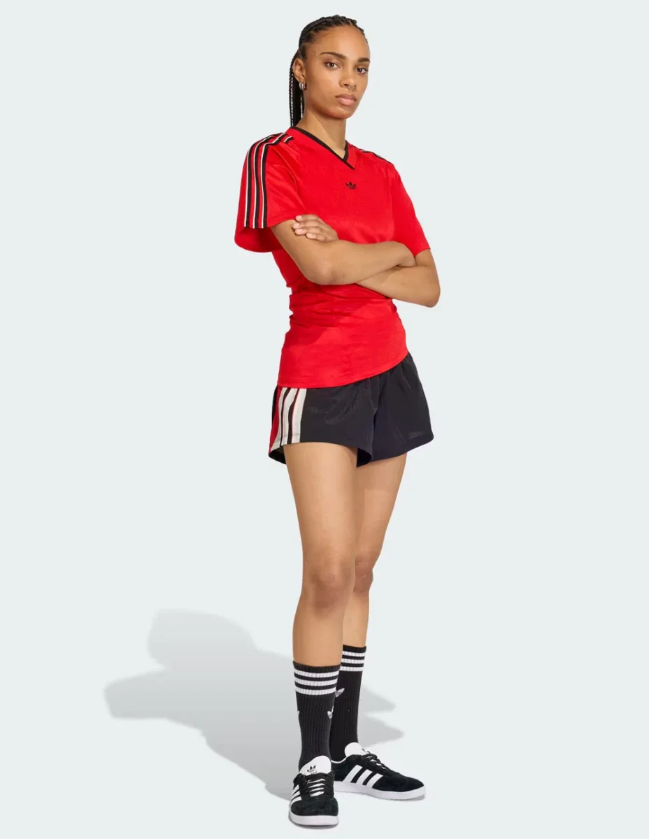 Pantalón Corto adidas Santiago Negro Mujer - Imagen 6