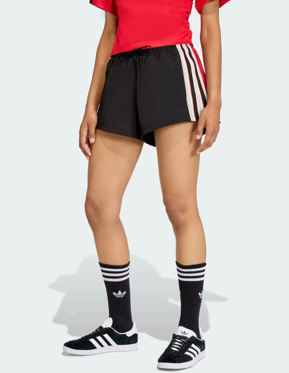 Pantalón Corto adidas Santiago Negro Mujer