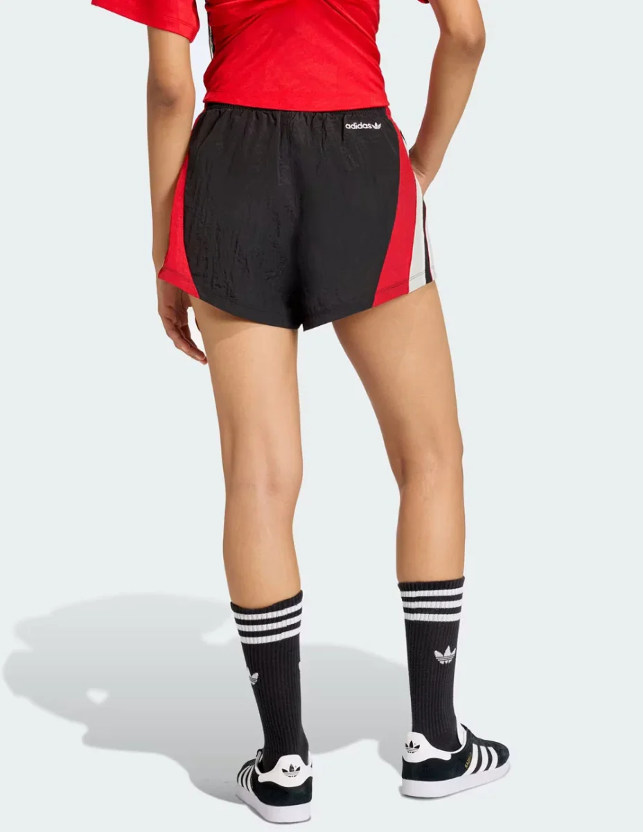 Pantalón Corto adidas Santiago Negro Mujer - Imagen 3