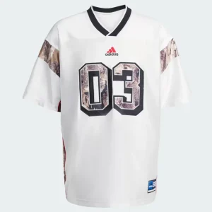 Camiseta adidas Camo Blanca Hombre