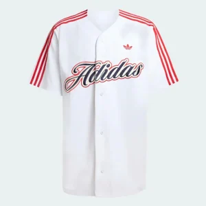 Jersey adidas Summer League Varsity Baseball Blanco Hombre